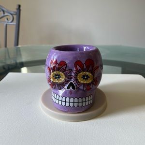 Sugar Skull Pot